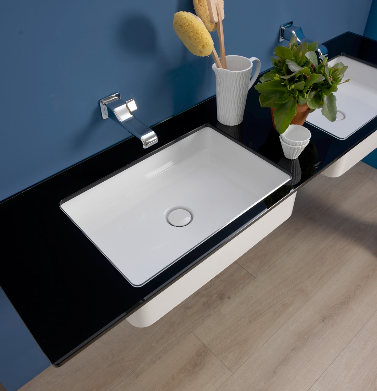 FLAMINIA MINIWASH 60 Раковина подстольного монтажа Bianco, Италия